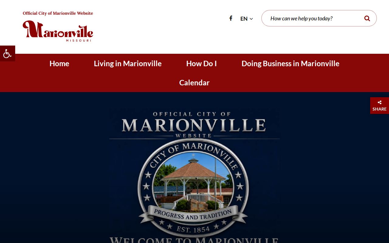 Marionville Police Department current arrest-report contact page
