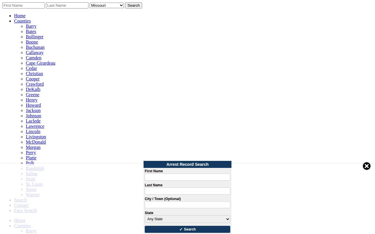 Unofficial Arrests.org Lawrence County filter page
